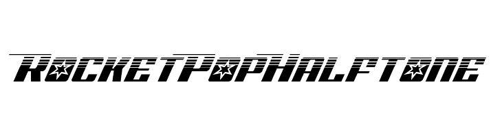 Rocket Pop Halftone  Descarca Fonturi Gratis