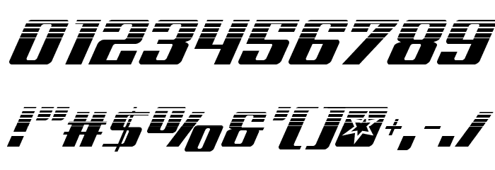 Rocket Pop Halftone Font OTHER CHARS