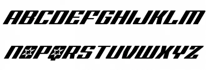 Rocket Pop Italic Italic 字体 小写