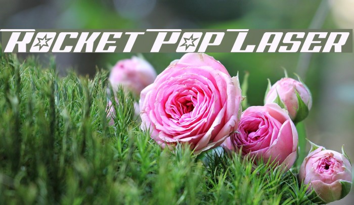 Rocket Pop Laser Font examples