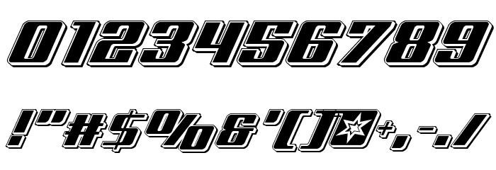 Rocket Pop Punch Font OTHER CHARS