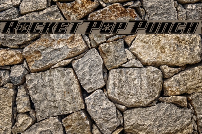 Rocket Pop Punch Font examples