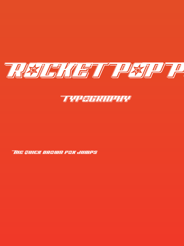 Rocket Pop Punch Poster