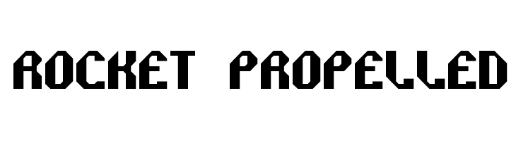Rocket Propelled  免费字体下载