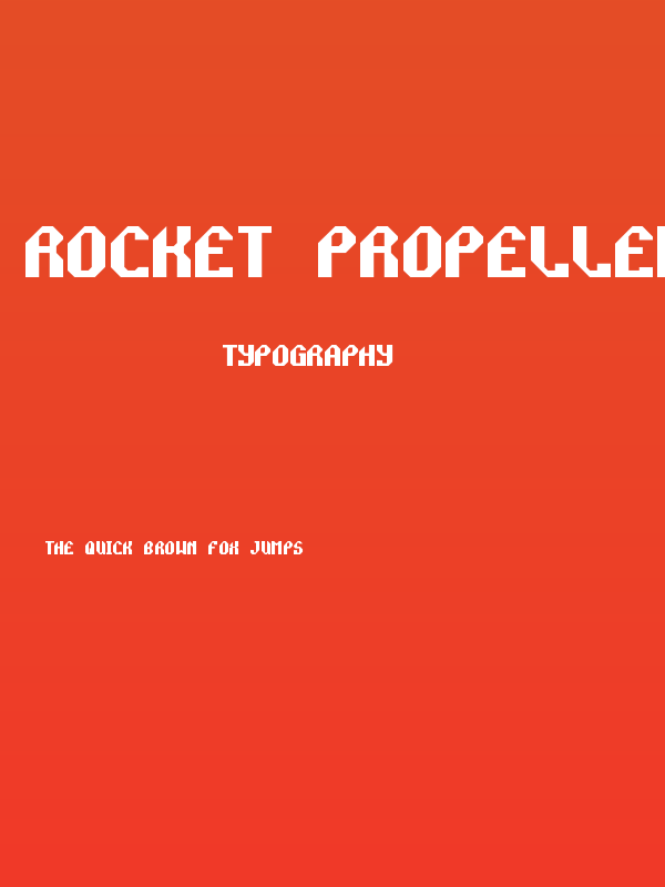 Rocket Propelled Poster