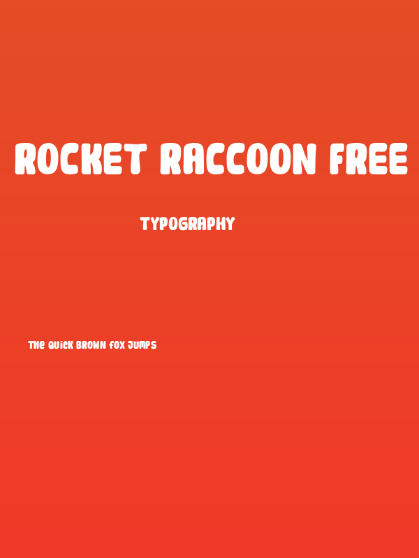 Rocket Raccoon Free Regular Poster