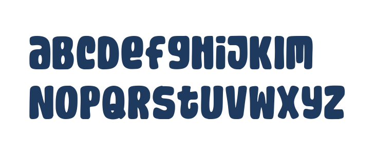 Rocket Raccoon Free Regular Lowercase