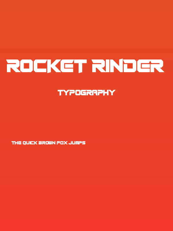 Rocket Rinder Poster