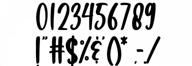 Rocket Rockers Font OTHER CHARS