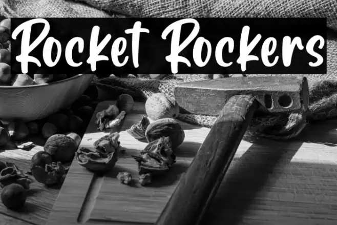 Rocket Rockers Font examples