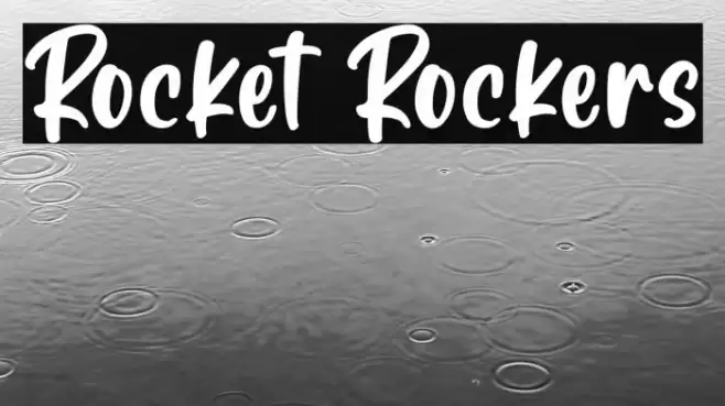 Rocket Rockers Font examples