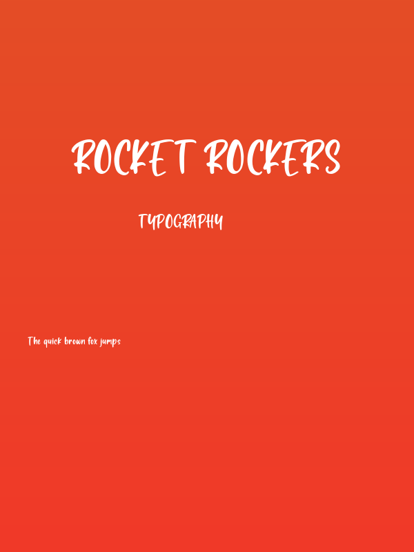 Rocket Rockers Poster
