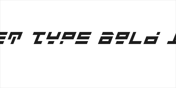 Rocket Type Bold Italic Logo