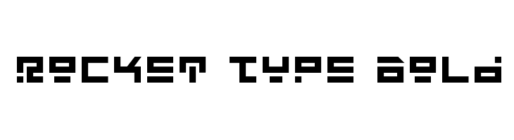 Rocket Type Bold  Descarca Fonturi Gratis