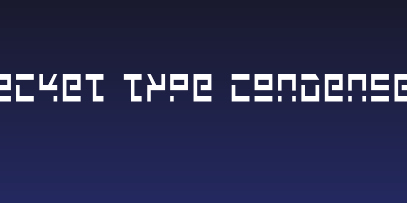 Rocket Type Condensed Social Header