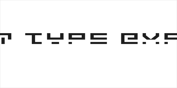 Rocket Type Expanded Logo