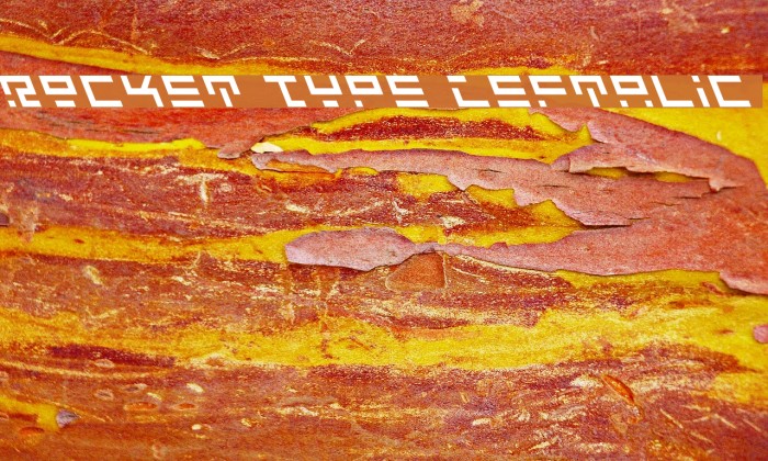 Rocket Type Leftalic Font examples