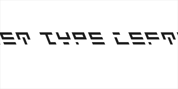 Rocket Type Leftalic Logo