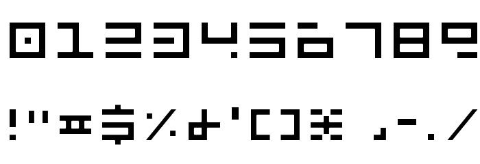 Rocket Type Light Font OTHER CHARS