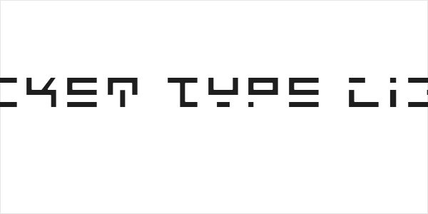 Rocket Type Light Logo