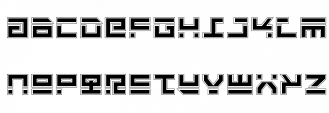 Rocket Type Pro フォント 大文字