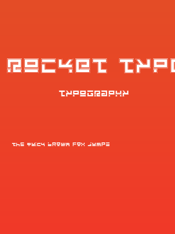 Rocket Type Pro Poster