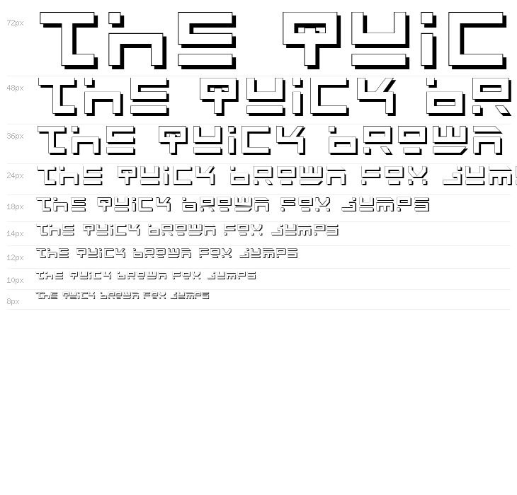 Rocket Type Shadow Waterfall