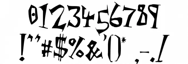 Rocket YoYo Font OTHER CHARS