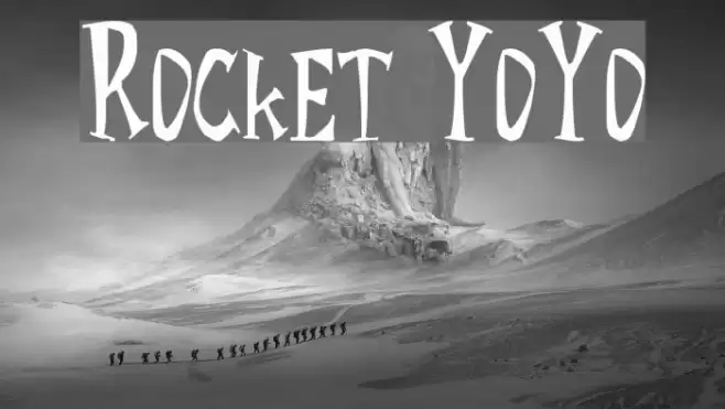 Rocket YoYo Font examples