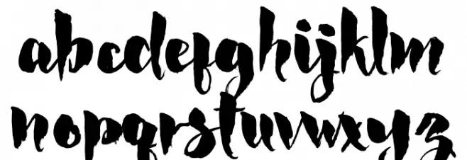 Rocket फ़ॉन्ट लोअरकेस