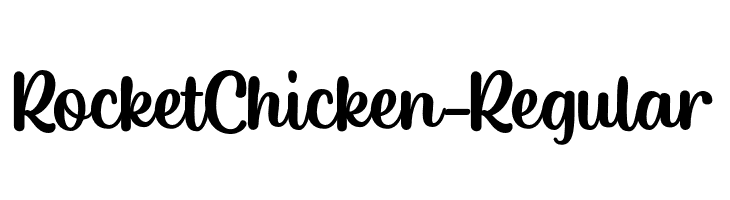 RocketChicken-Regular  Frei Schriftart Herunterladen