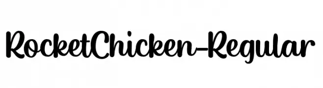 RocketChicken-Regular  Fuentes Gratis Descargar