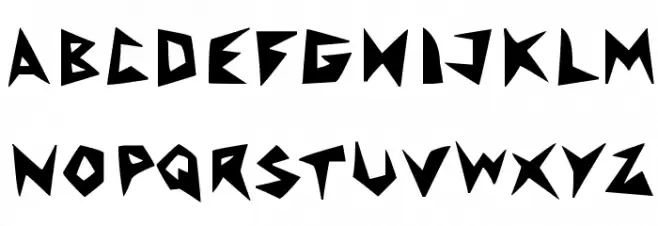 RocketFrog Font Schriftart Kleinbuchstaben