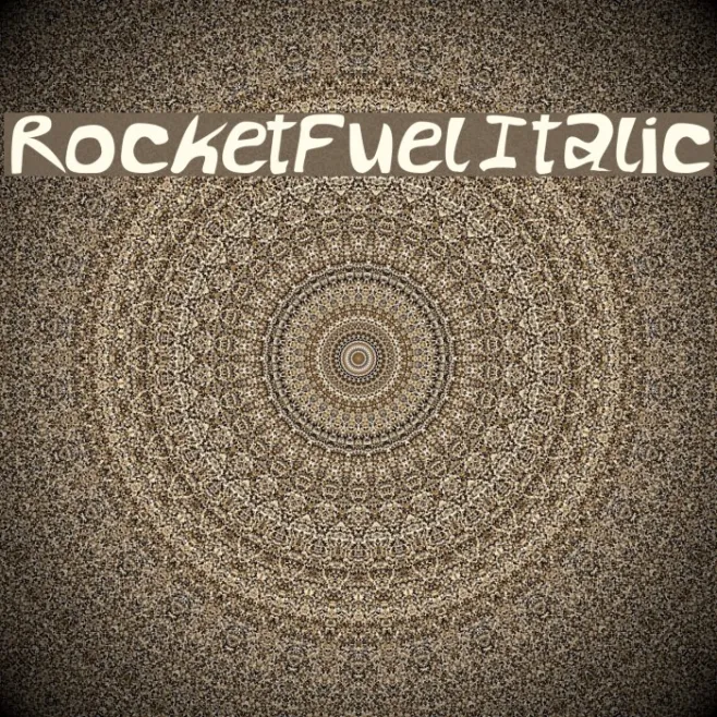 RocketFuel Italic Example 1