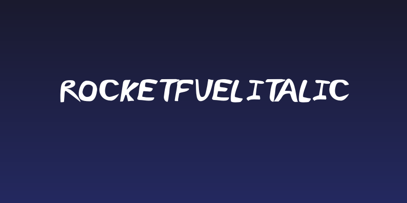 RocketFuel Italic Social Header
