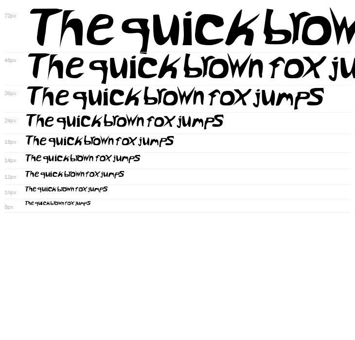 RocketFuel Italic Waterfall