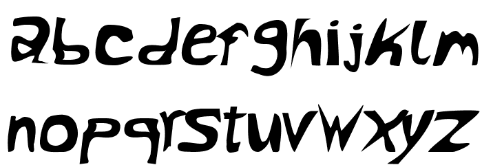 RocketFuel Italic Font LOWERCASE