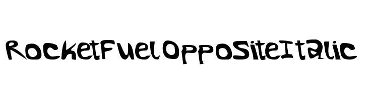 RocketFuel OppositeItalic  baixar fontes gratis
