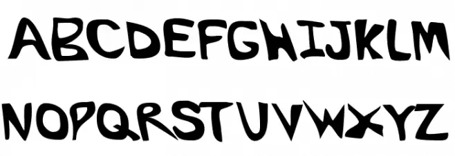 RocketFuel OppositeItalic Caratteri MAIUSCOLE