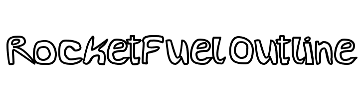 RocketFuel Outline  font caratteri gratis