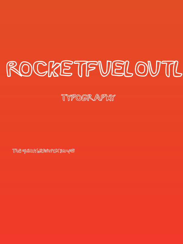 RocketFuel Outline Poster