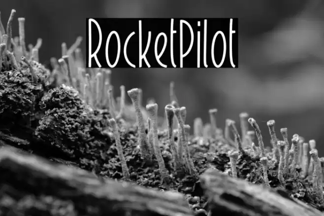 RocketPilot Font examples