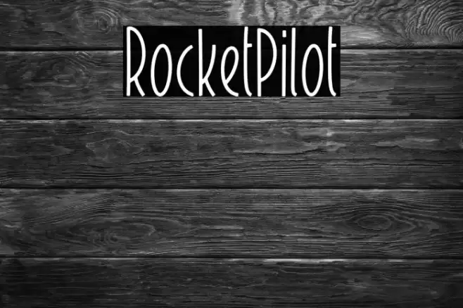 RocketPilot Font examples