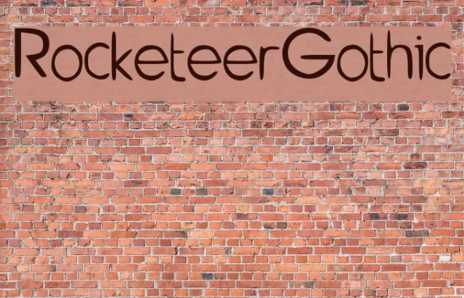 Rocketeer_Gothic Example 1
