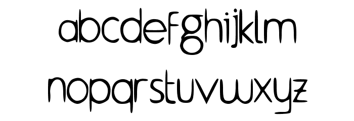 Rocketeer_Gothic Font LOWERCASE
