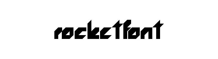 Rocketfont  免费字体下载