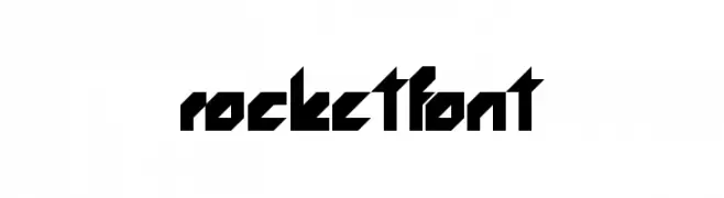 Rocketfont  免费字体下载