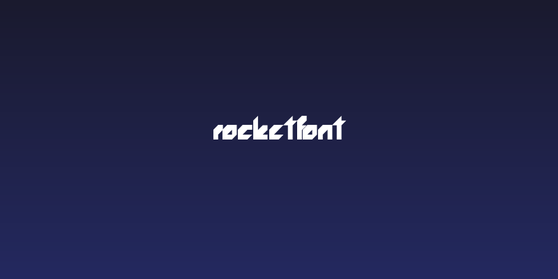 Rocketfont Social Header