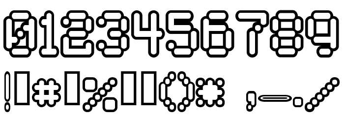 Rocketman Font OTHER CHARS