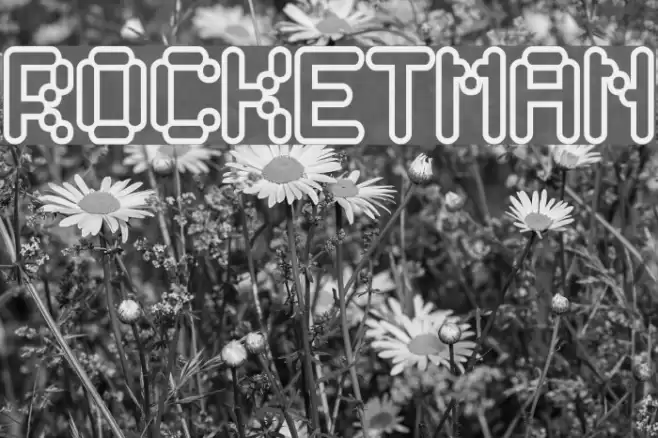 Rocketman フォント examples